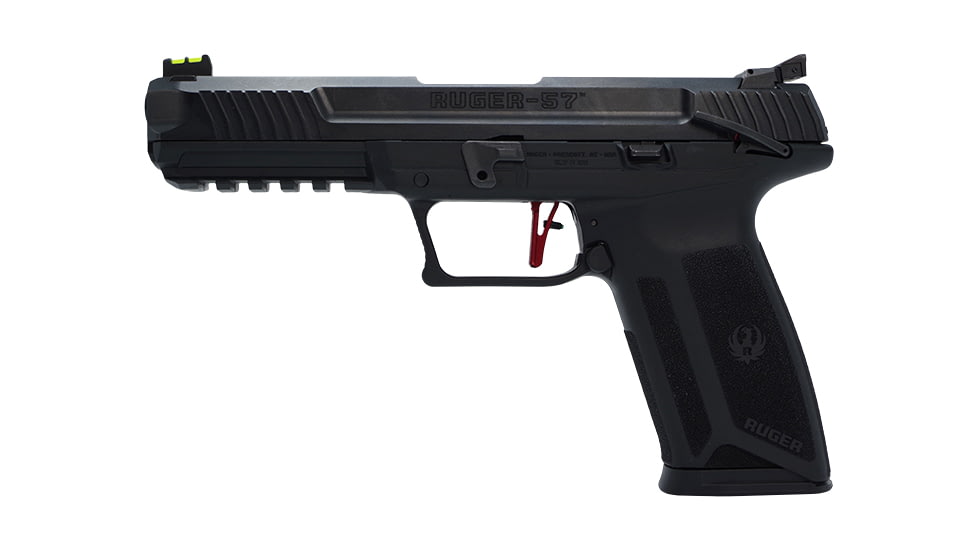 TANDEMKROSS Victory Trigger, Ruger 57, Flat-Faced, Skeletonized, Red, TK34N0409RED1