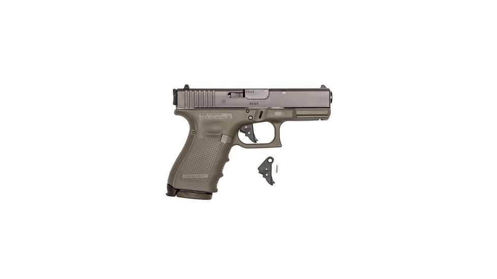 TangoDown Vickers Tactical Carry Trigger for Glock Gen3 and Gen4, 43/43X/48, Black TDVTCT-001BLK