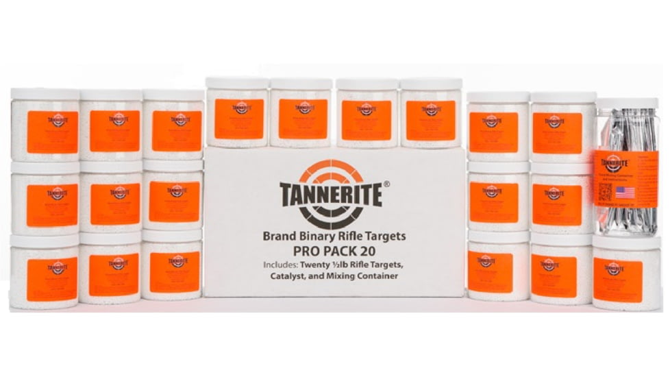 Tannerite PP20 ProPack 1/2lb Exploding Targets 20/Case Includes Measuring Spoon
