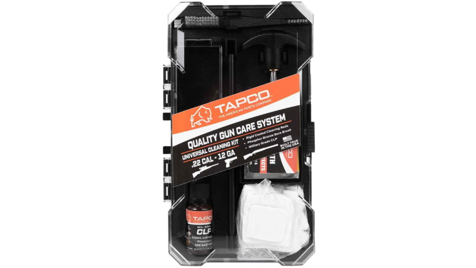 Tapco Universal Cleaning Kit, .22 Caliber, Black, TAP22082