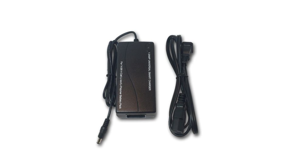 Longshot by Target Vision Universal Smart Charger/Quick Charger For 14.8V Li-Ion Battery, Black, TV-AC200