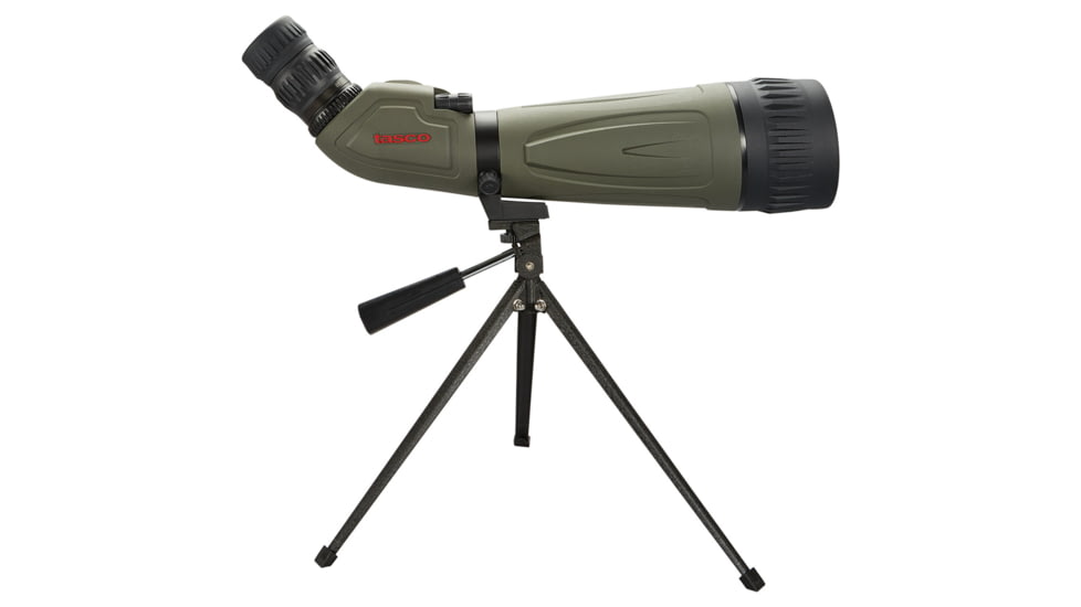 Tasco 20-60x80mm Gray FC Spotting Scope, Angled, Tripod, Gray,Soft Case, Box 5L, TS20608045