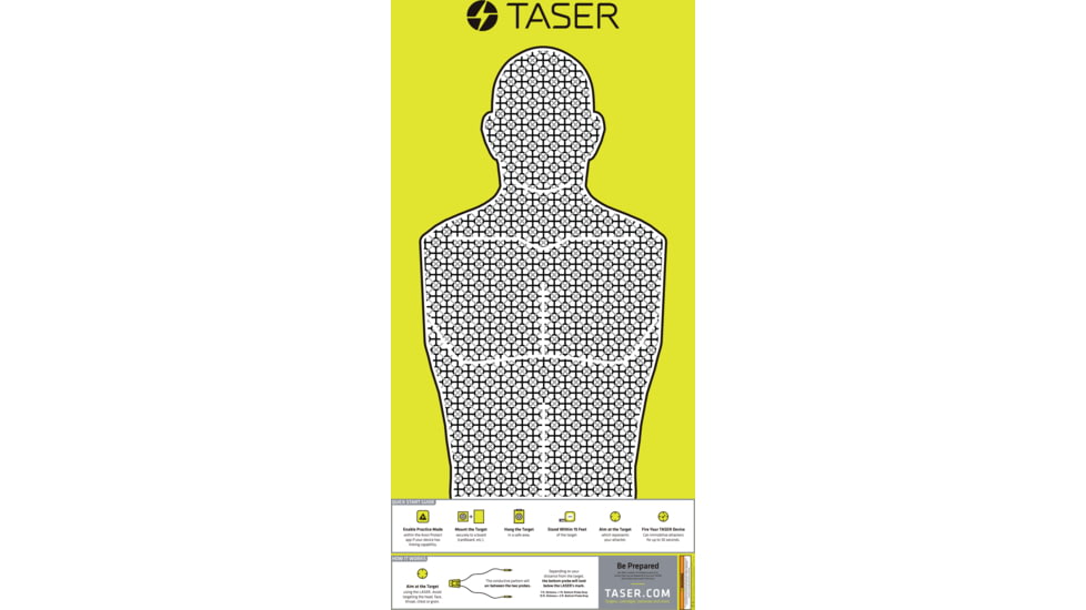 TASER Practice Target, Multi, 100672