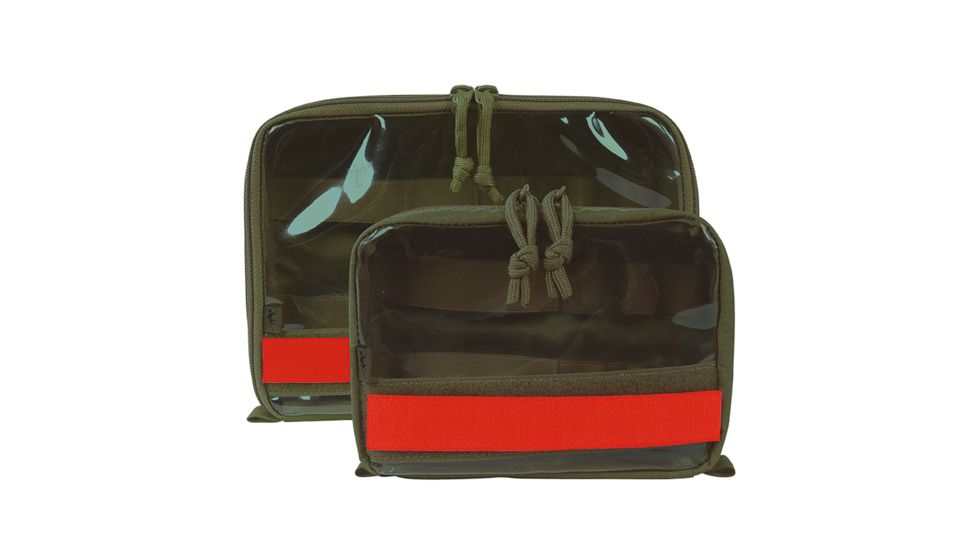 Tasmanian Tiger Medic Pouch Set, 2 Pouches, 420D Nylon, Olive, TT-7566-331