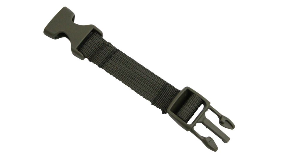 Team Wendy Chinstrap Extender for CAM FIT Retentions, Ranger Green, 4in, 21-EXT-51