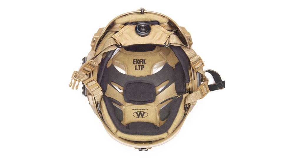 Team Wendy EXFIL LTP Bump Helmet Rail 3.0, Coyote Brown, Medium/Large, 72-R3-31S