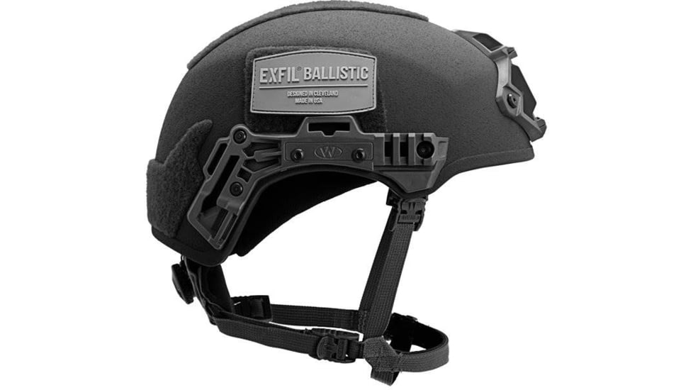 Team Wendy EXFIL LTP Bump Helmet Rail 3.0, Black, Medium/Large, 73-R3-21S-E21