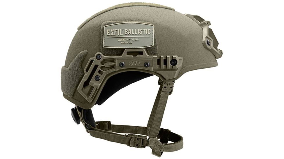 Team Wendy EXFIL Rail 3.0 Ballistic Helmet, Green, 2XL, 73-R3-72S-E72