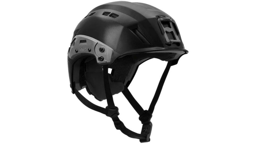 Team Wendy SAR Backcountry Helmet, w/Rails, Black, One Size, 82R-BK