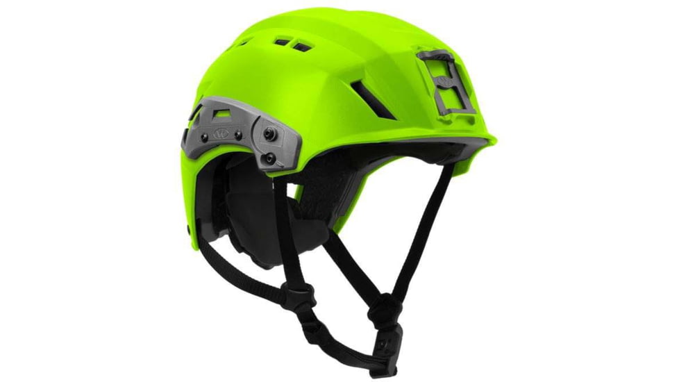 Team Wendy SAR Backcountry Helmet, w/Rails, Green, One Size, 82R-LG
