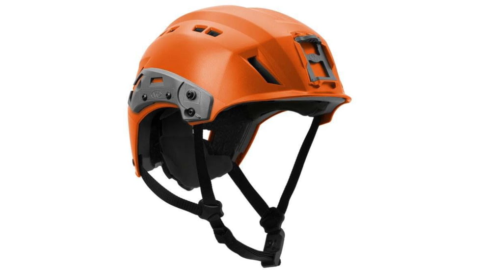 Team Wendy SAR Backcountry Helmet, w/Rails, Orange, One Size, 82R-OR