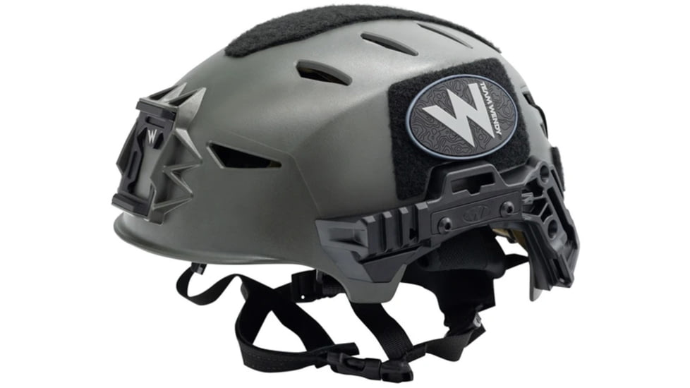USED, Team Wendy EXFIL LTP Bump Helmet Rail 3.0, Armasight Gray, M/L, 72-R3-81S