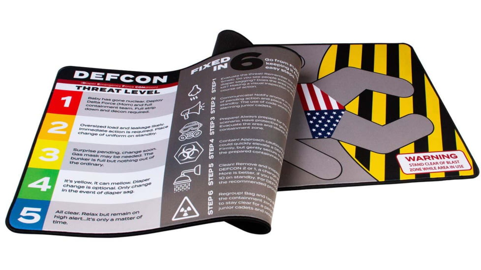 TekMat Baby Change Protective Mat, Ultra 44, TEK-44-DEFCON