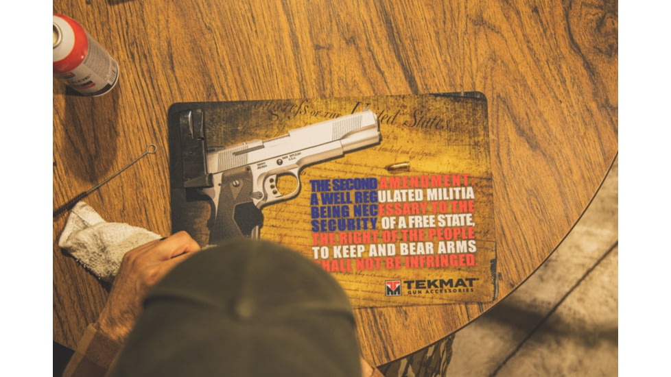 TekMat Right to Bear Arms 42 in Gun Clean Mats, TEK-42-2AMEND