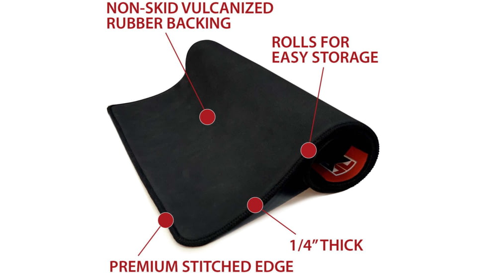 TekMat Ultra 44 - AR-15 -Cut Away Cleaning Mat, Black Cutaway, TEK-44-AR15-CA