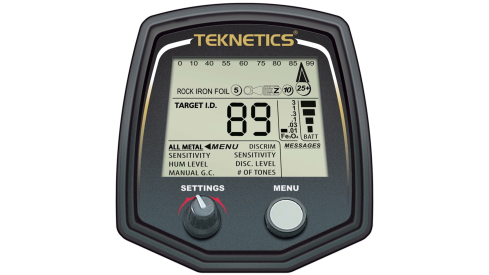 Teknetics T2 Special Edition Metal Detector Black T2LTD-BLK