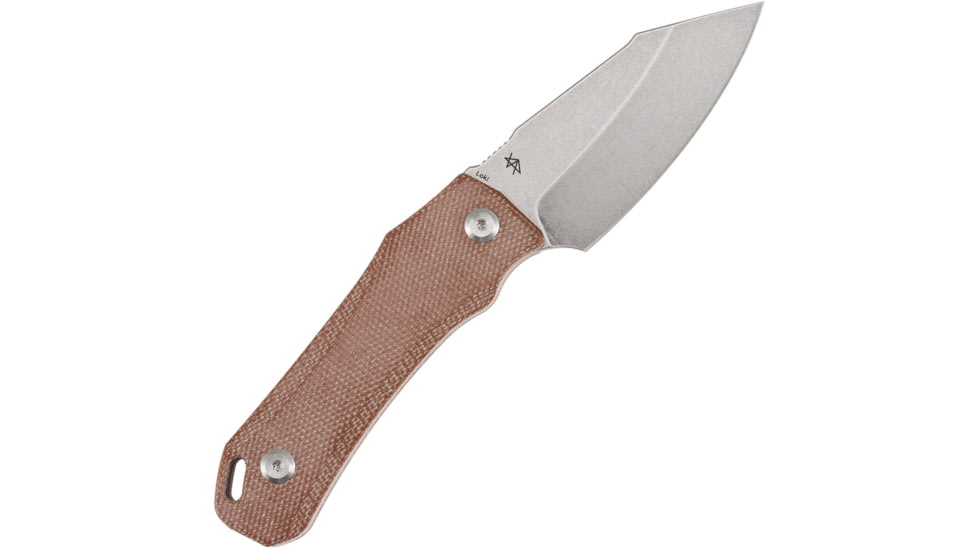 Tenable Knives Loki Fixed Blade Brn Mic, G1058A5