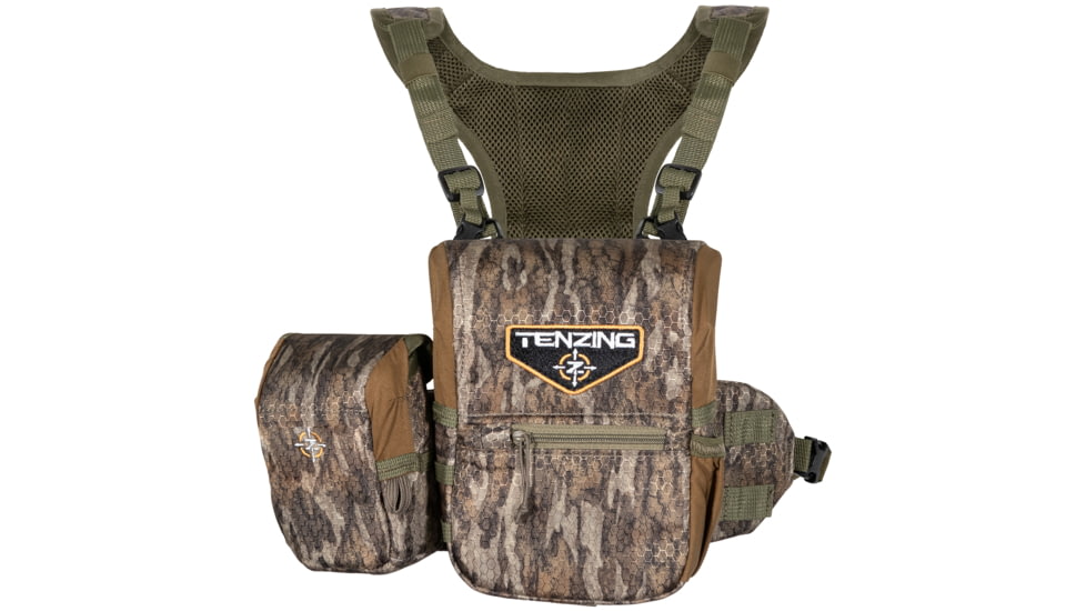 TENZING Binocular Harness, Moossy Oak Bottomlands, TZG-BH-MO-SM