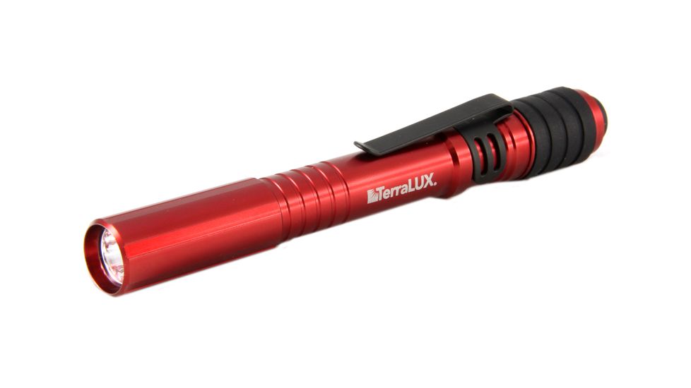 Lightstar 80 - High CRI LED Flashlight - 80 Lumens - Includes 2 x AAA Batteries - Red (TLF-802AAA-RD) Lightstar-TLF-802AAA-RD