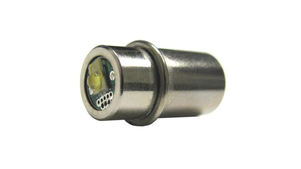 Lightstar TLE-6EXB MiniStar5 LED upgrade for 2-3 C/D cell Maglites, Silver, TLE-6EXB-CNC