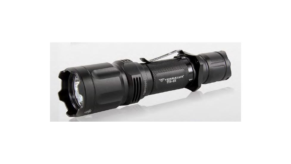 Lightstar TT5-EX Tactical Flashlight - 900 Lumens, Matte Black TLF-0051-00