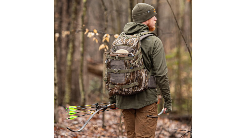 Tethrd Workhorse Backpack, Mossy Oak Bottomlands Camo, 1102908