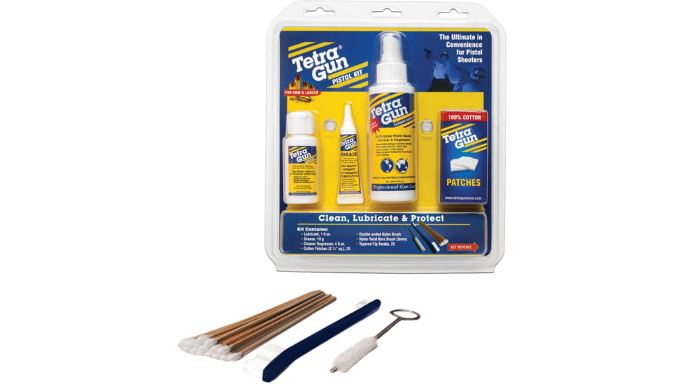 Tetra Gun UNIVERSAL PISTOL MAINTENANCE KIT, Lubricants, Grease and Patches, 880i
