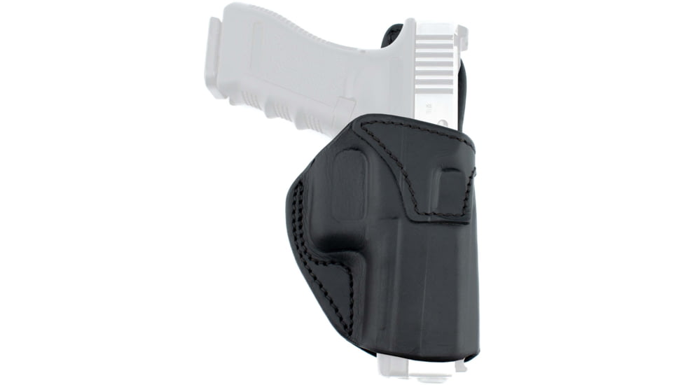 Texas 1836 Clip-On Outside The Waistband Holster, Right Hand, SIG Sauer P320 Compact, Glock 19, With No Attachment, Black, TX-CO-OWB-520