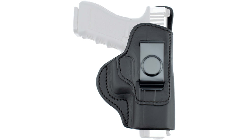 Texas 1836 Inside The Pants Holster, Right Hand, Smith &amp; Wesson J-Frame / M&amp;P Bodyguard 38 Revolvers, Ruger LCR, With No Attachment, Black, TX-IPH-020