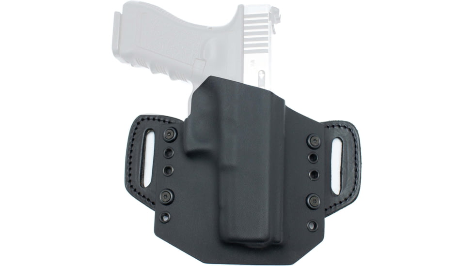Texas 1836 KYDEX Oathkeeper - Open Top OWB Kydex Holster, Right Hand, SIG Sauer P365, With No Attachment, Black, OATHKEEPER-490