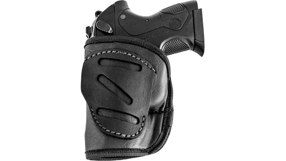 Texas 1836 The Weightless - 4 In 1 Open Top IWB Holster, Right Hand, Glock 43, Glock 42, With No Attachment, Black, TWHS-H4-355