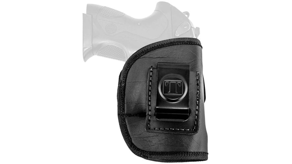 Texas 1836 The Weightless - 4 In 1 Open Top IWB Holster, Right Hand, Glock 43, Glock 42, With No Attachment, Black, TWHS-H4-355