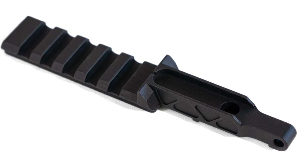 Texas Weapon Systems Bitty Dot Mount, Universal Picatinny 5 Slot, Black Anodize, Small, 36100