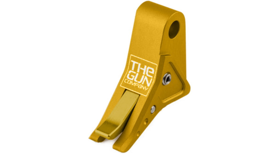 The Gun Company Gen 1-5 SS Trigger, Gold Shoe/Gold Safety, Gold/Gold, TGC-SS-TRG-GOLD-GOLD