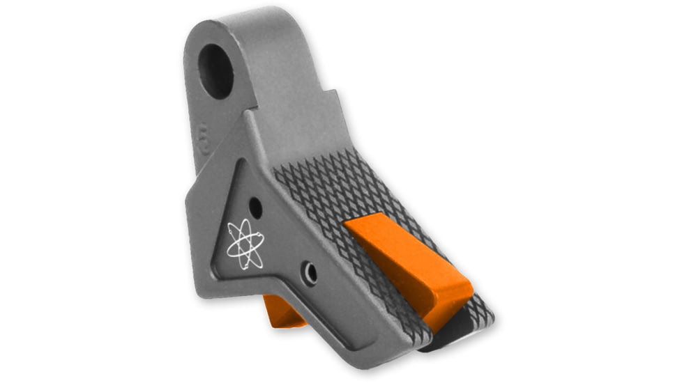 The Gun Company Gen 1-5 TWP Trigger, Gray Shoe/Orange Safety, Gray/Orange, TGC-TWP-TRG-GRY-OR