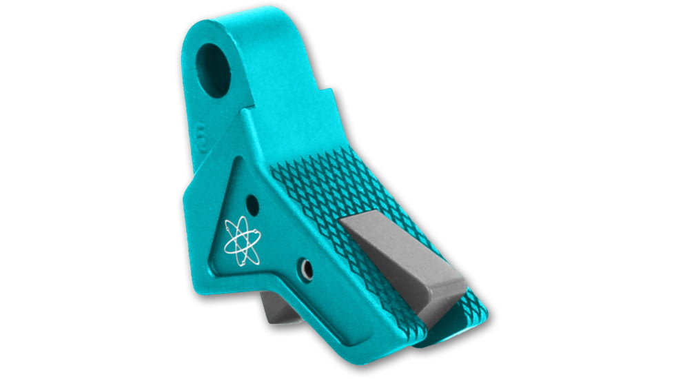 The Gun Company Gen 1-5 TWP Trigger, Teal Shoe/Gray Safety, Teal/Gray, TGC-TWP-TRG-TEAL-GRY