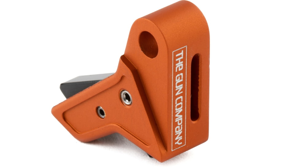 The Gun Company Gen 3/4 TWP Trigger, Orange Shoe, Black Safety, TWP-TRG-ORG-BLK
