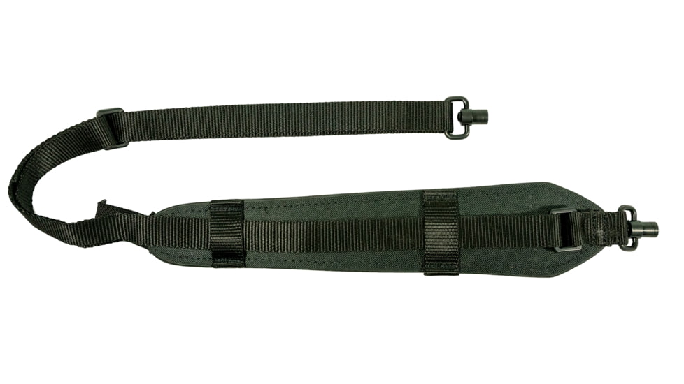 The Outdoor Connection w/Talon Swivel Padded Super Sling, Black, AD-90401