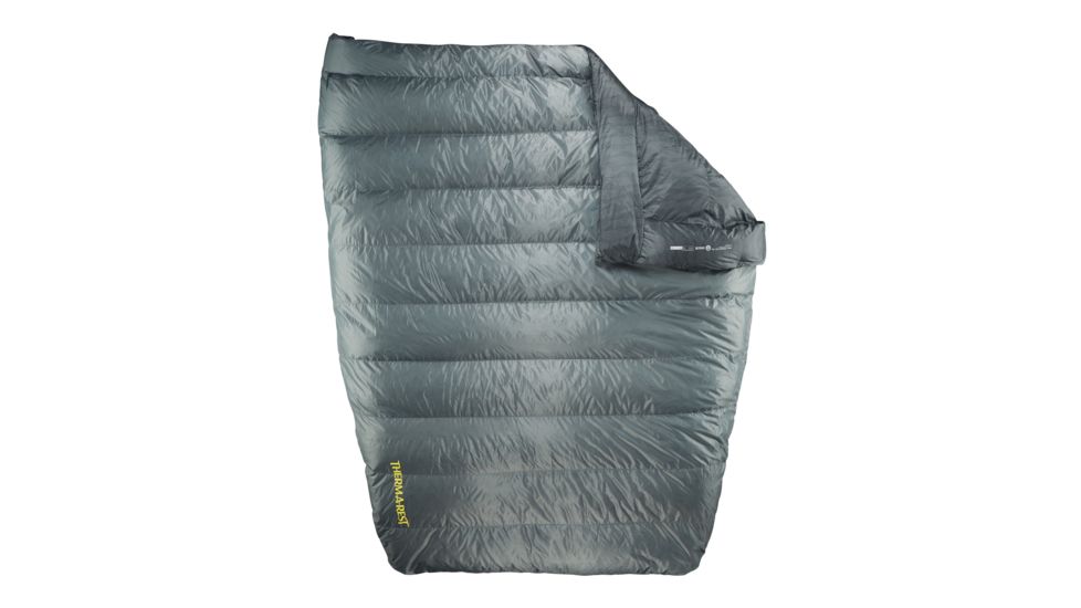 Therm-a-Rest Vela Double 32F/0C Quilt Sleeping Bag, Regular Double, Storm, 13174