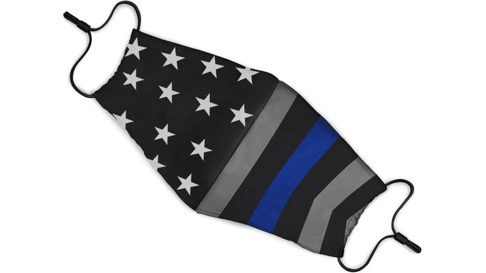 Thin Blue Line Premium Face Mask - TBL-A-AM-AD