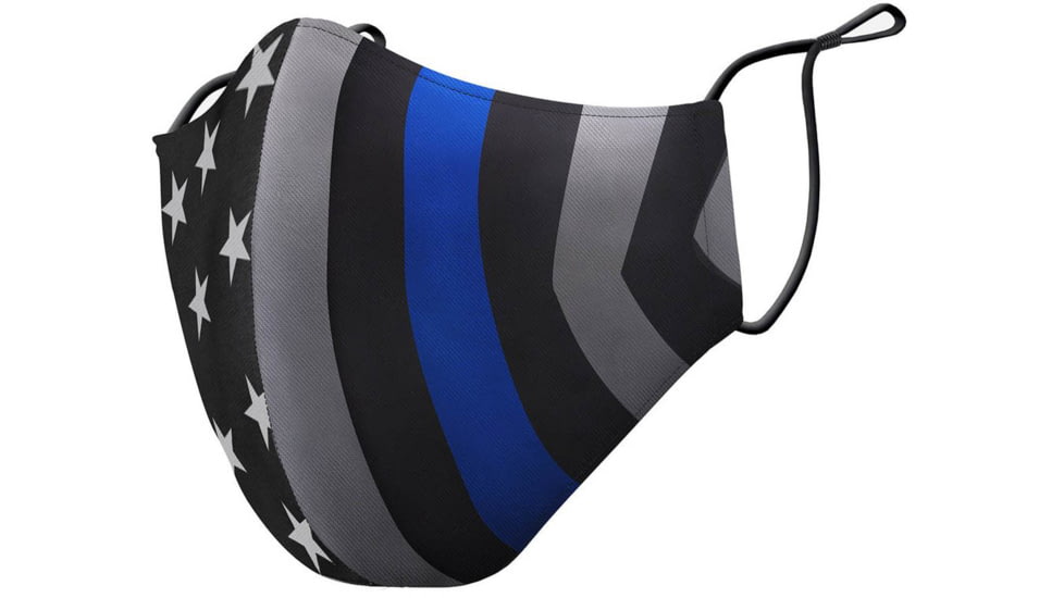 Thin Blue Line Premium Face Mask, One Size, TBL-A-AM-AD