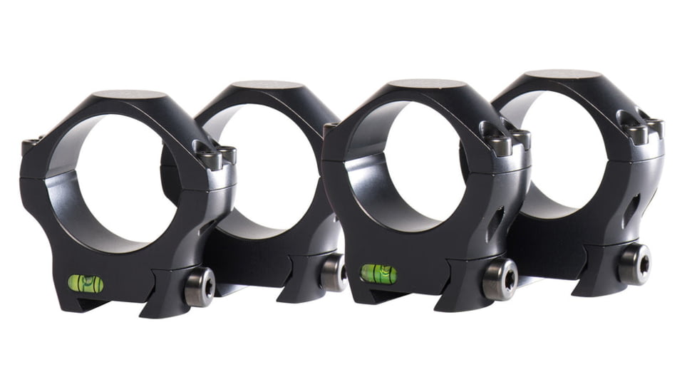 Tier One 17mm Dovetail Rings, Black, 30mm High, T117D30H