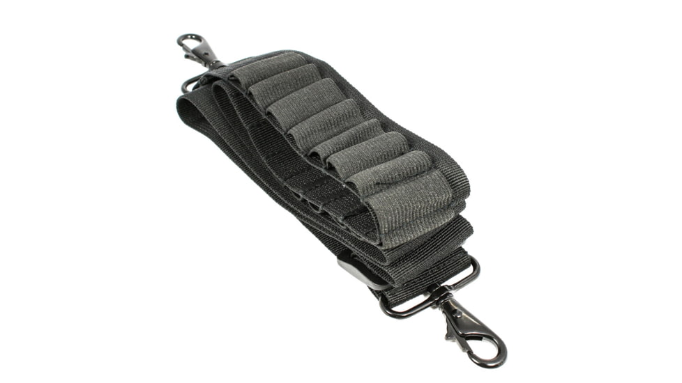 Tiger Rock 16-Round Dual-Point Sling w/Shotgun Shell Holder, Black, SH016
