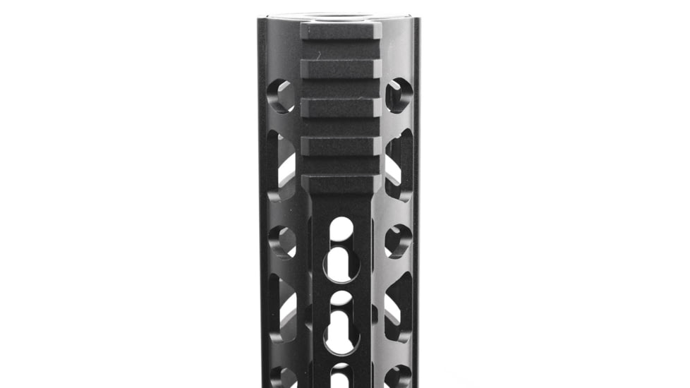 Tiger Rock AR-10/LR-308 10" Super Slim Light Keymod Free Float Handguard w/Steel Barrel Nut, Black, FSK308-10