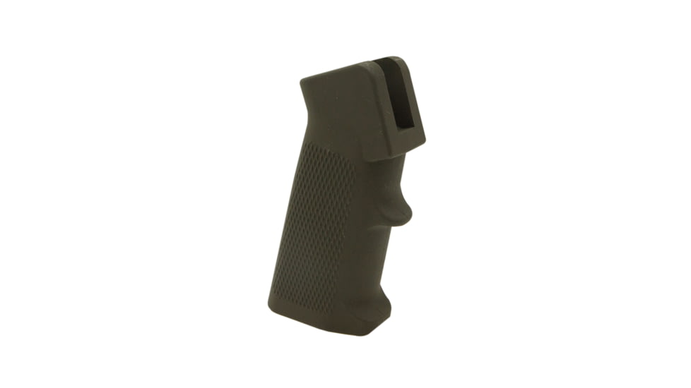 Tiger Rock AR-15/10 A2 Style Pistol Grip w/Screw &amp; Lock Washer, Cerakote, OD Green, Small, A2GRIPS-ODG