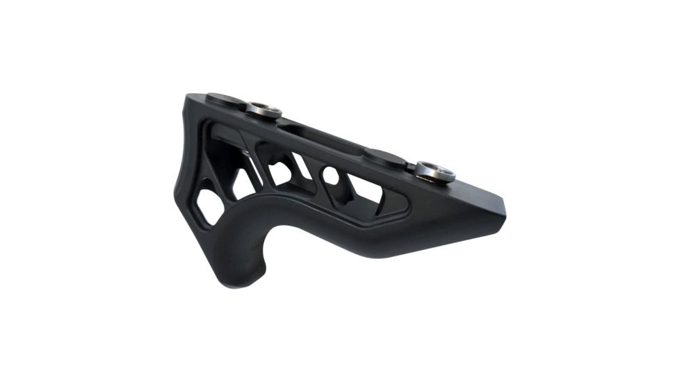 Timber Creek Keymod Enforcer Mini Angled Foregrip, Black, Standard, K EM AFG BL