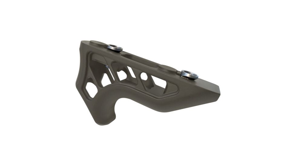 Timber Creek Keymod Enforcer Mini Angled Foregrip, Flat Dark Earth, Standard, K EM AFG FDE