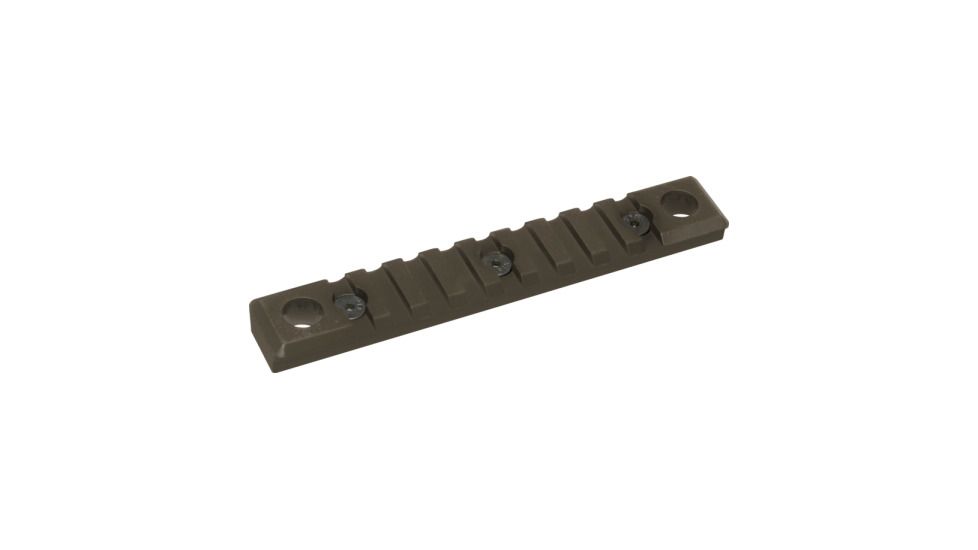 Timber Creek M-Lok 9 Slot Quick Disconnect Picatinny Rail, Flat Dark Earth, M 9S QD PR FDE
