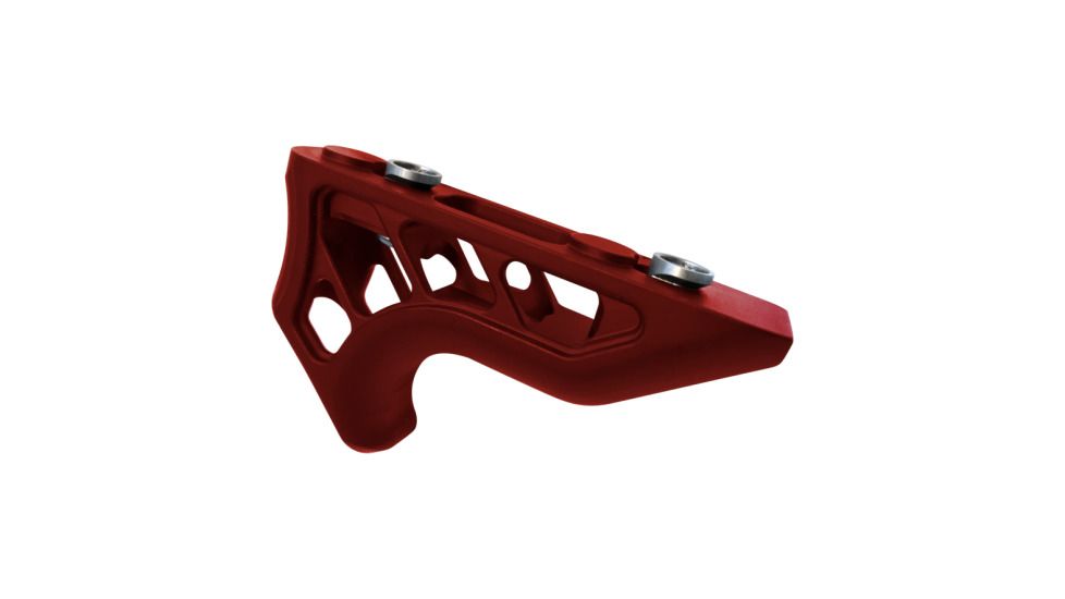 Timber Creek M-Lok Enforcer Mini Angled Foregrip, Red, Standard, M EM AFG R