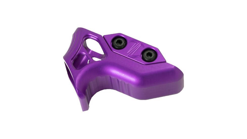 Timber Creek MLOK Enforcer Mini Angled Foregrip, Purple, Standard, M EM AFG PPA